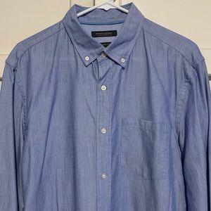 Banana Republic 078 Wash Grant Fit Dress Shirt